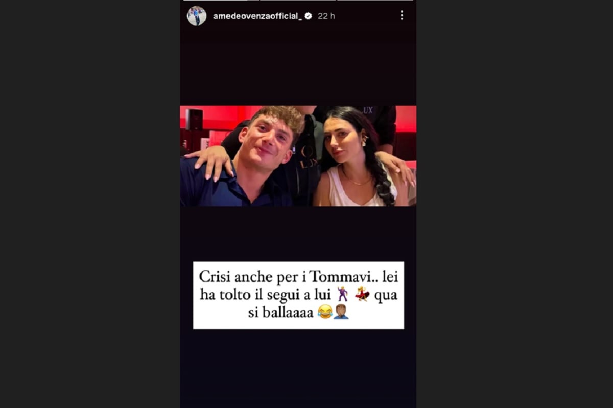 coppia della tv in crisi