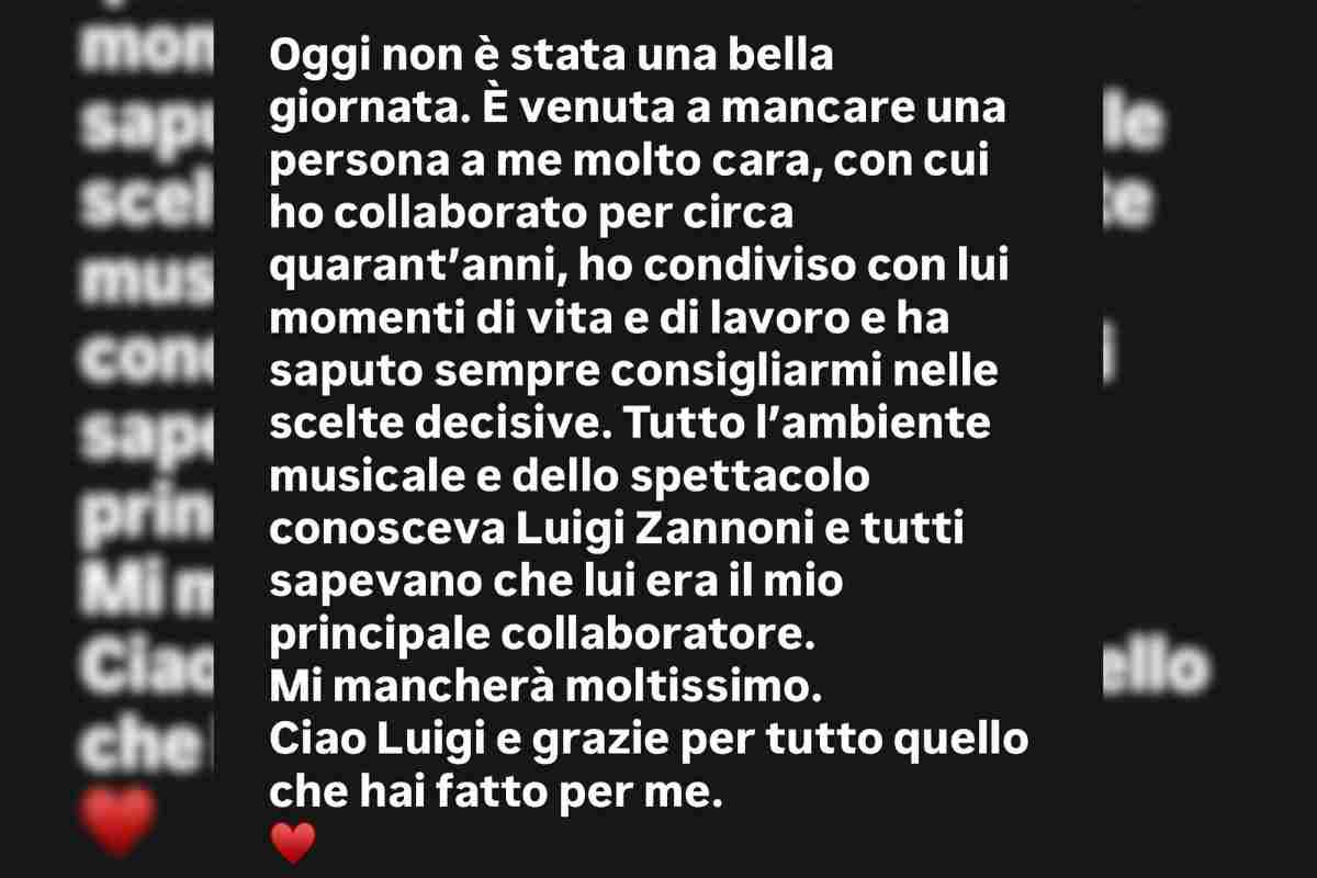 "E' morto": tragedia nel mondo della musica